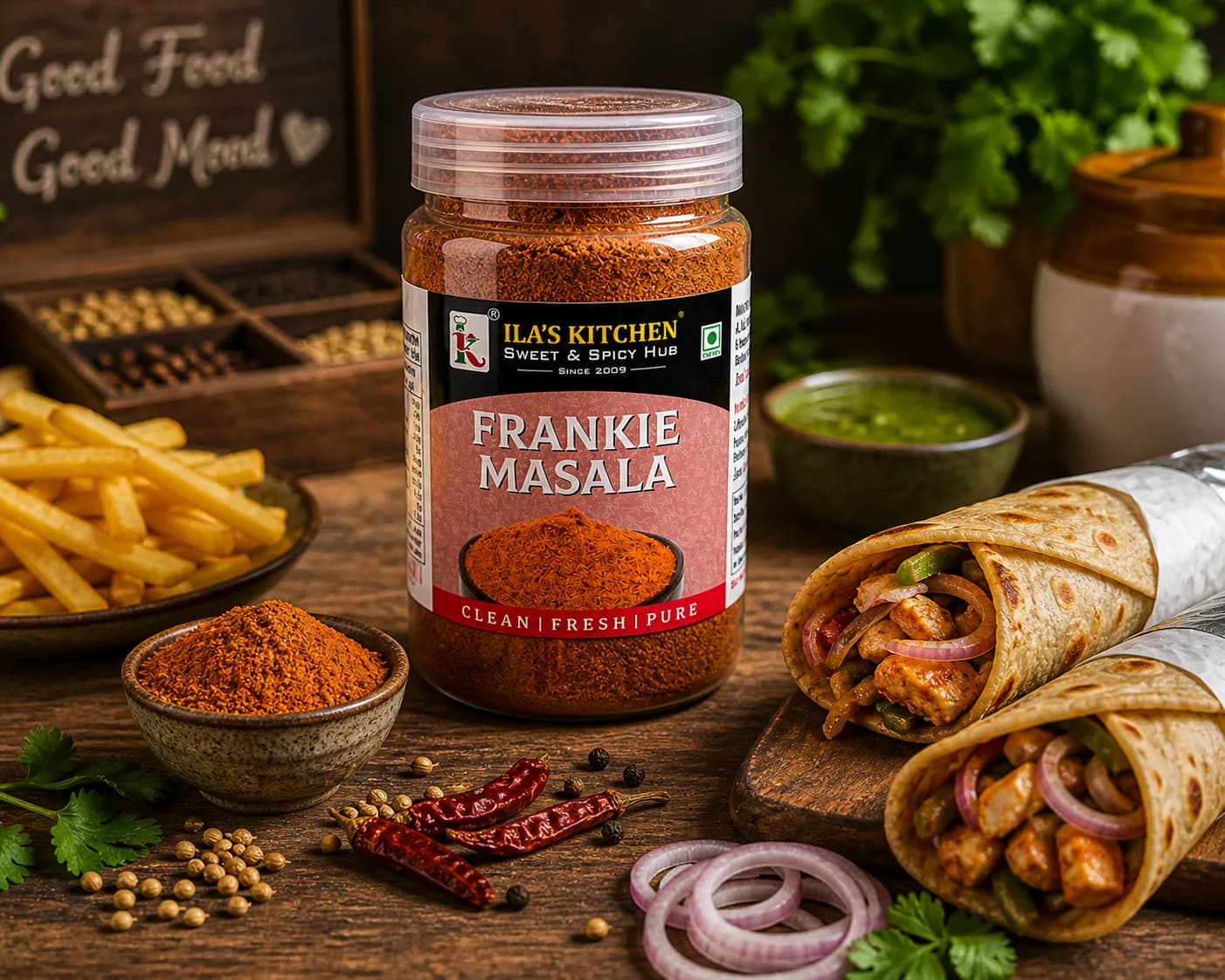 Frankie Masala jar