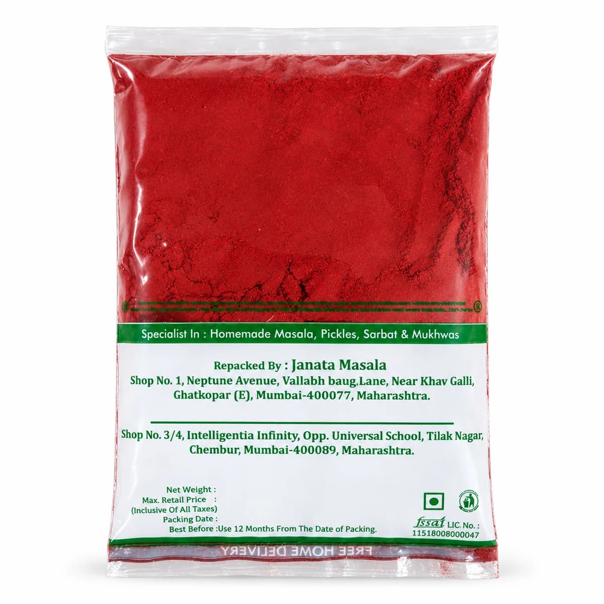 Kanku powder, 100g pouch