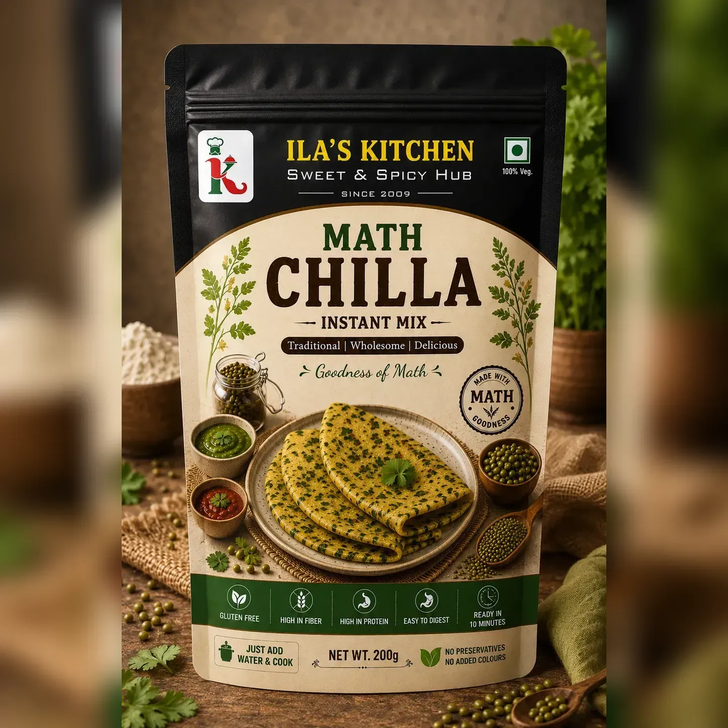 Math Chilla instant mix pouch