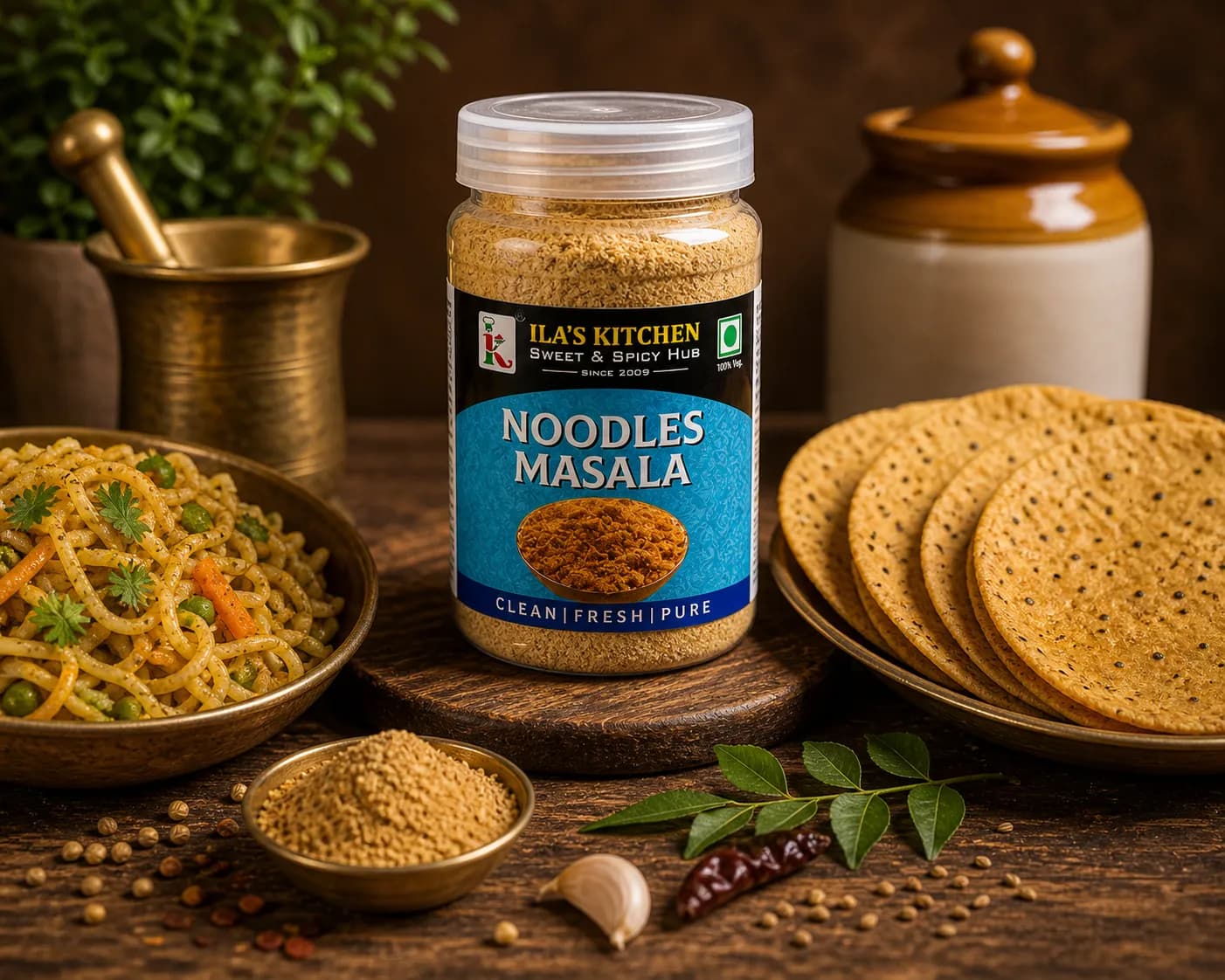 Noodles Masala jar